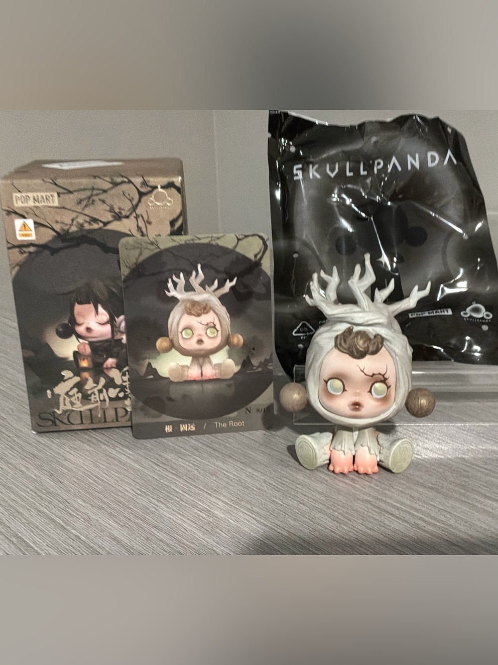 Popmart Skullpanda The Ink Plum Blossom  Series - Confirmed “ The Root”